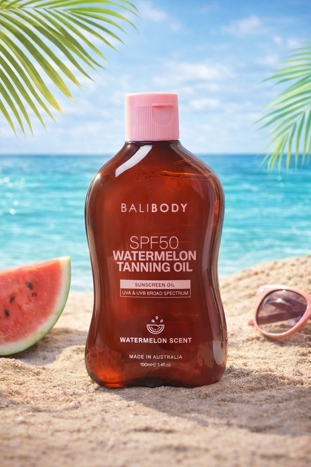 BALI BODY Watermelon Tanning Oil Spf 50