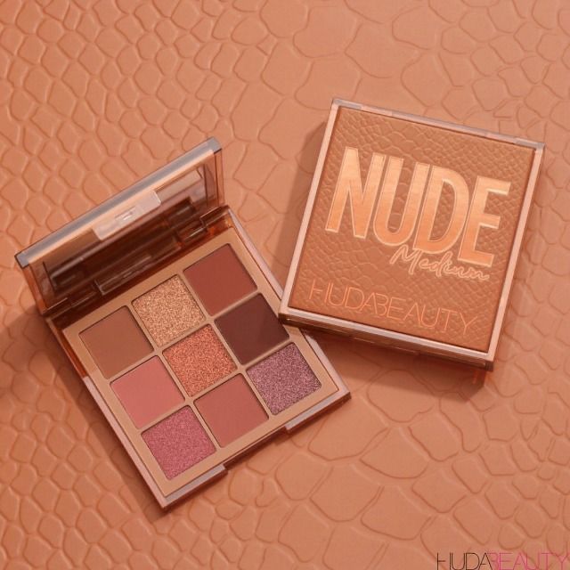 Huda Beauty Nude Medium Mini Eyeshadow Palette
